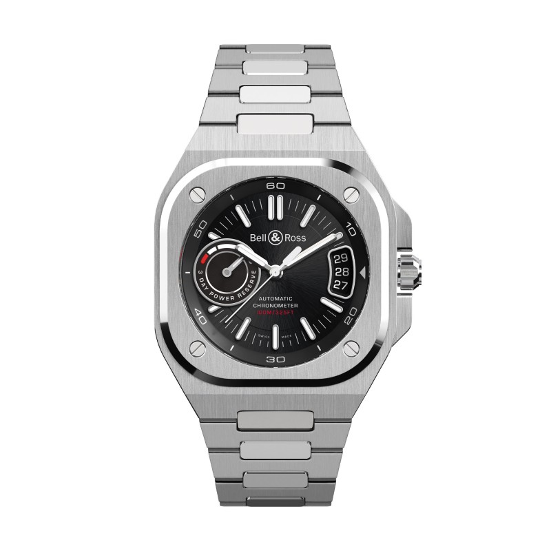 Bell & Ross BR-X5 Black Steel 41mm Watch BRX5R-BL-ST/SST