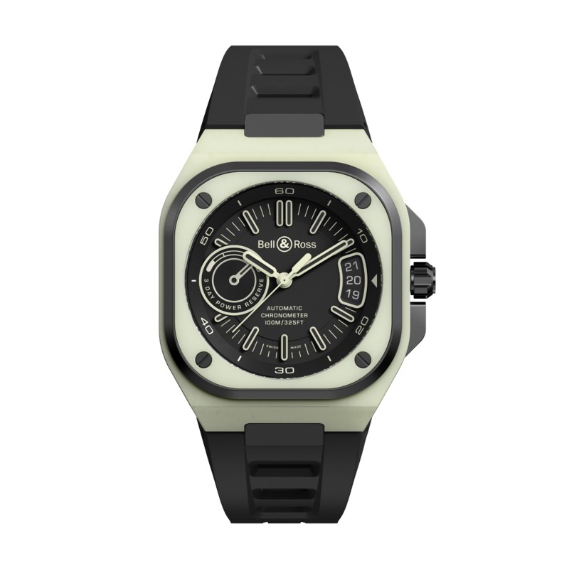 Bell & Ross BR-X5 Green Lum Limited Edition Watch BRX5R-LUM-TC/SRB