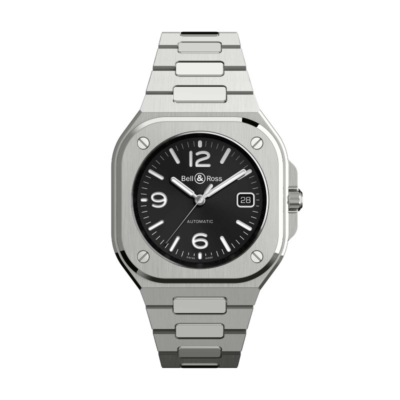 Bell & Ross Br-05 Black Steel 40mm Watch BR05A-BL-ST/SST