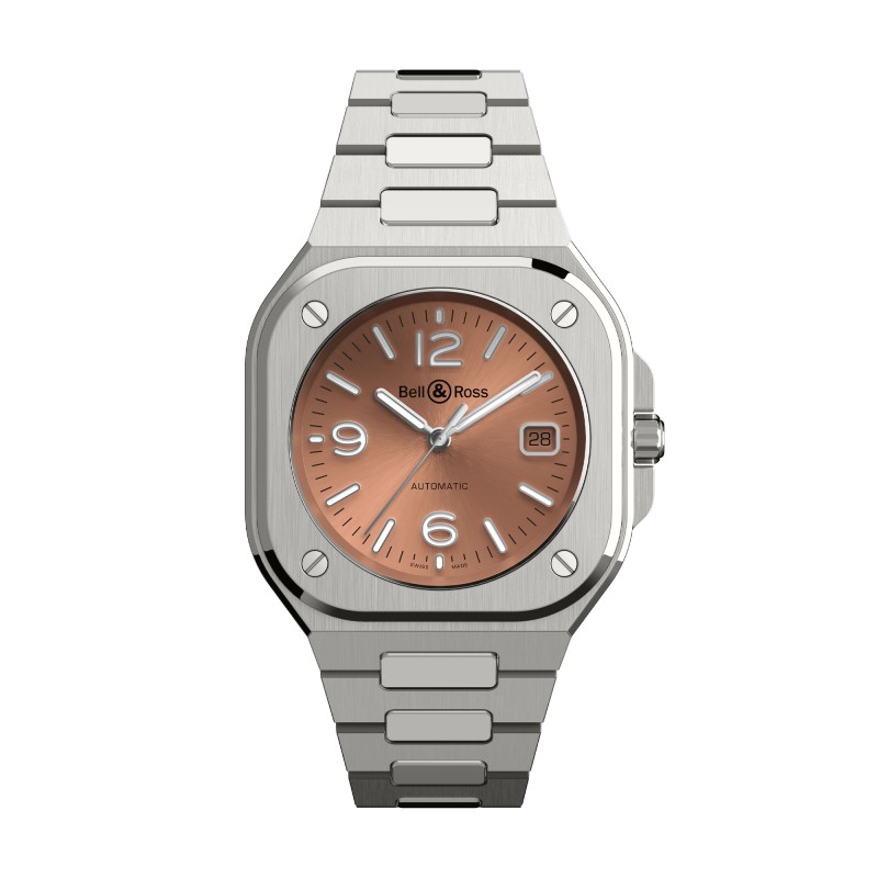 Bell & Ross BR-05 Copper Brown Steel 40mm Watch BR05A-BR-ST/SST