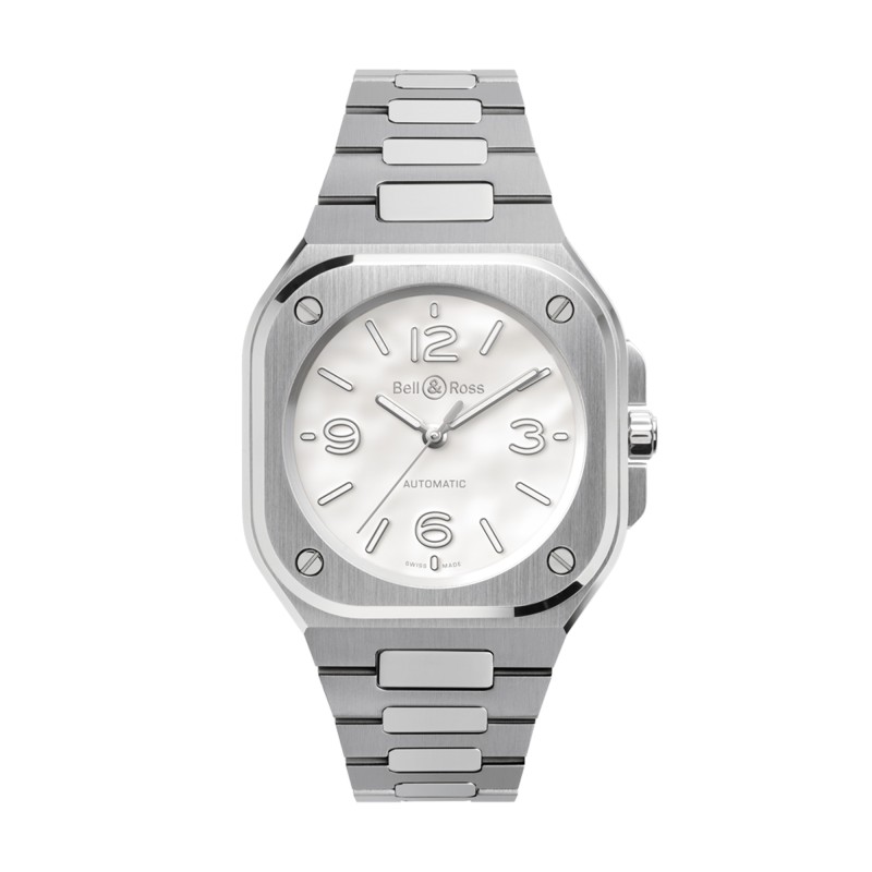 Bell & Ross BR-05 Mother Of Pearl 36mm Watch BR05A-S-MP-ST/SST