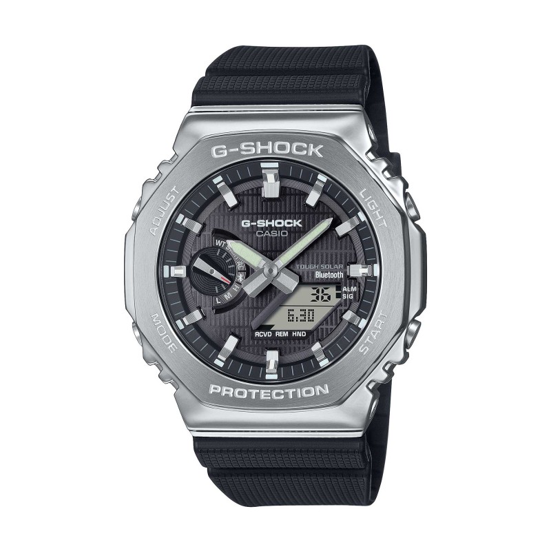 G-SHOCK Metal Covered 2100 Bluetooth Solar Mens Watch GBM-2100-1AER