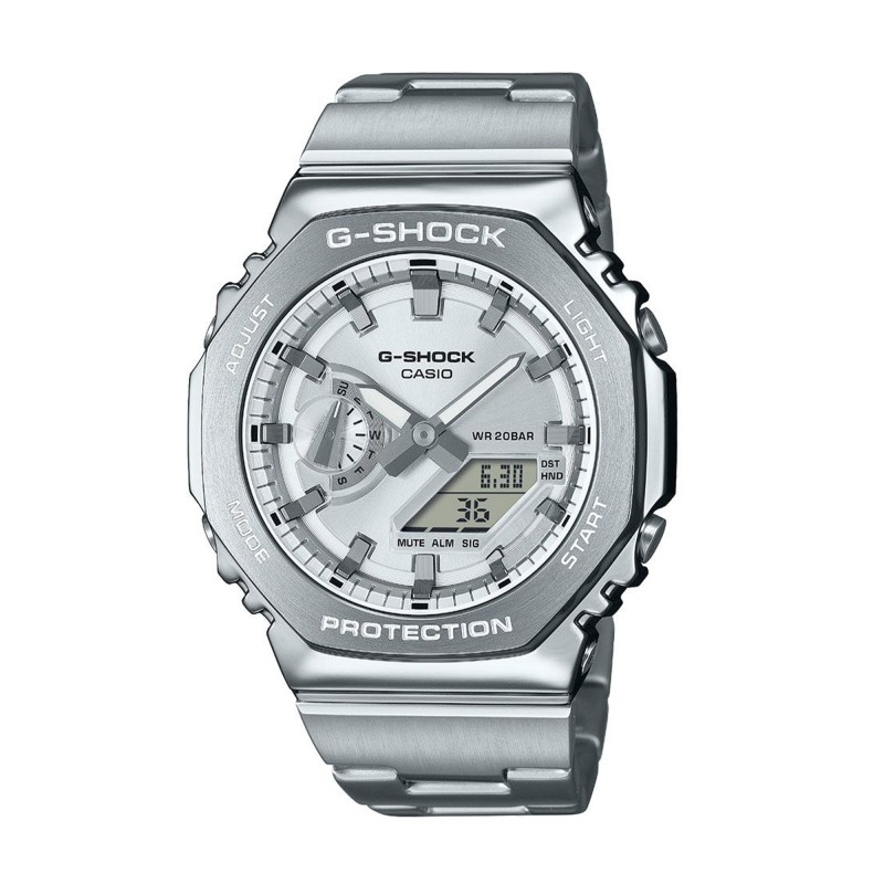 G-SHOCK 2100 Metal Covered Analog-Digital 44.4mm Watch GM-2110D-7AER