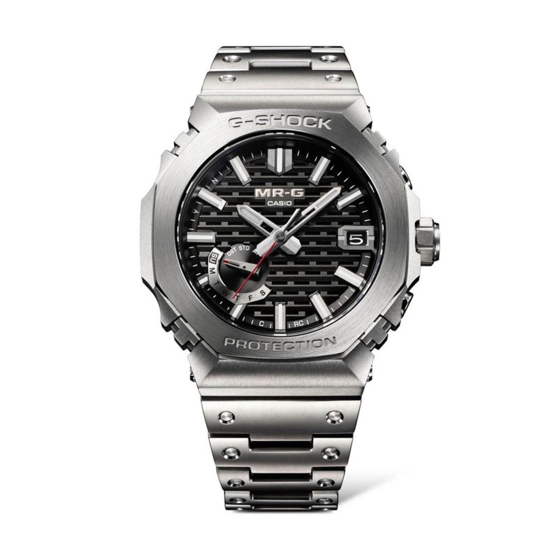 G-SHOCK MR-G B2100 Silver Mens Watch MRG-B2100D-1ADR