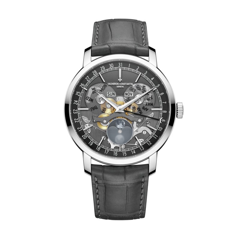 Vacheron Constantin Traditionnelle Complete Calendar Openface 41mm Watch 4020T/000G-B655