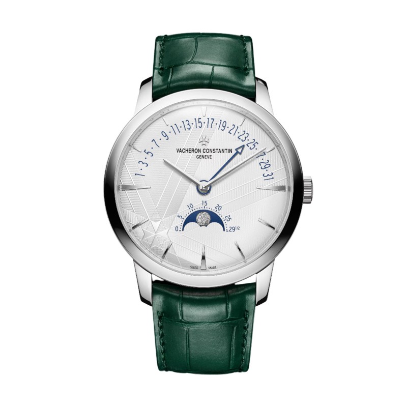 Vacheron Constantin Patrimony Moon Phase Retrograde Date 43mm Limited Edition Watch 4010U/000G-H057