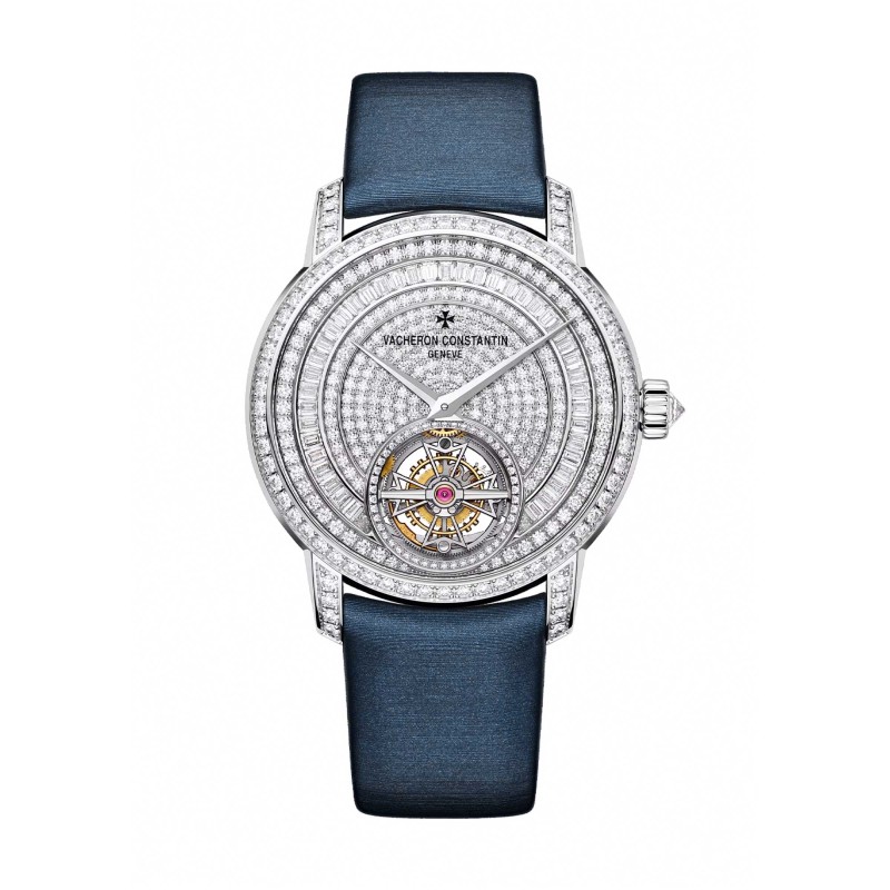 Vacheron Constantin Traditionelle Tourbillon Jewellery Ladies Watch 6025T/000G-B635