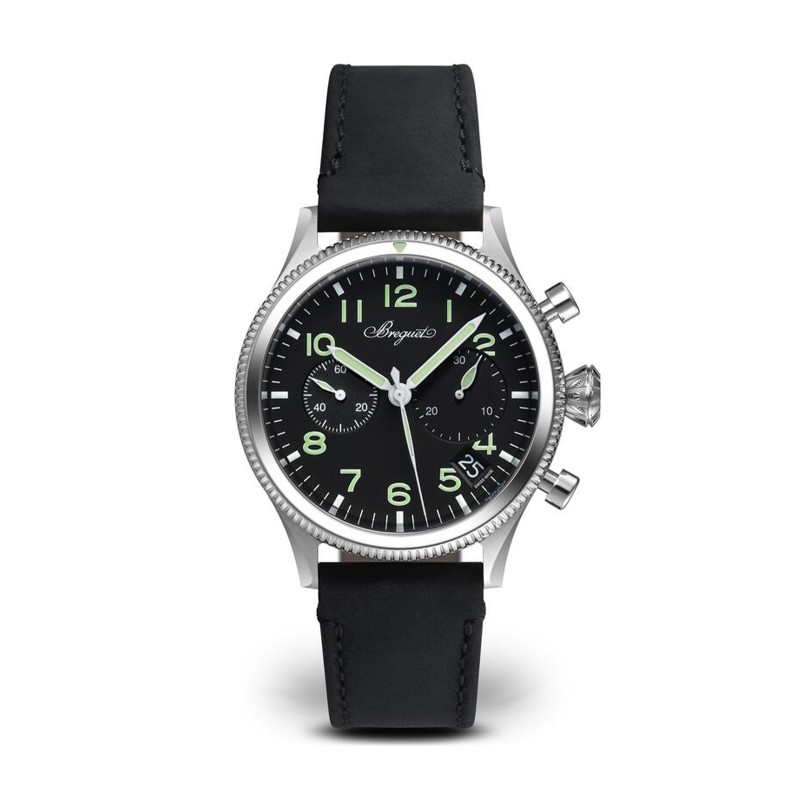 Breguet Type XX Chronograph 2057 Automatic 42mm Mens Watch G2057ST923WU 