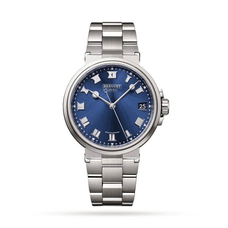 Breguet Marine Self Winding 40mm Mens Watch 5517TI/Y1/TZ0