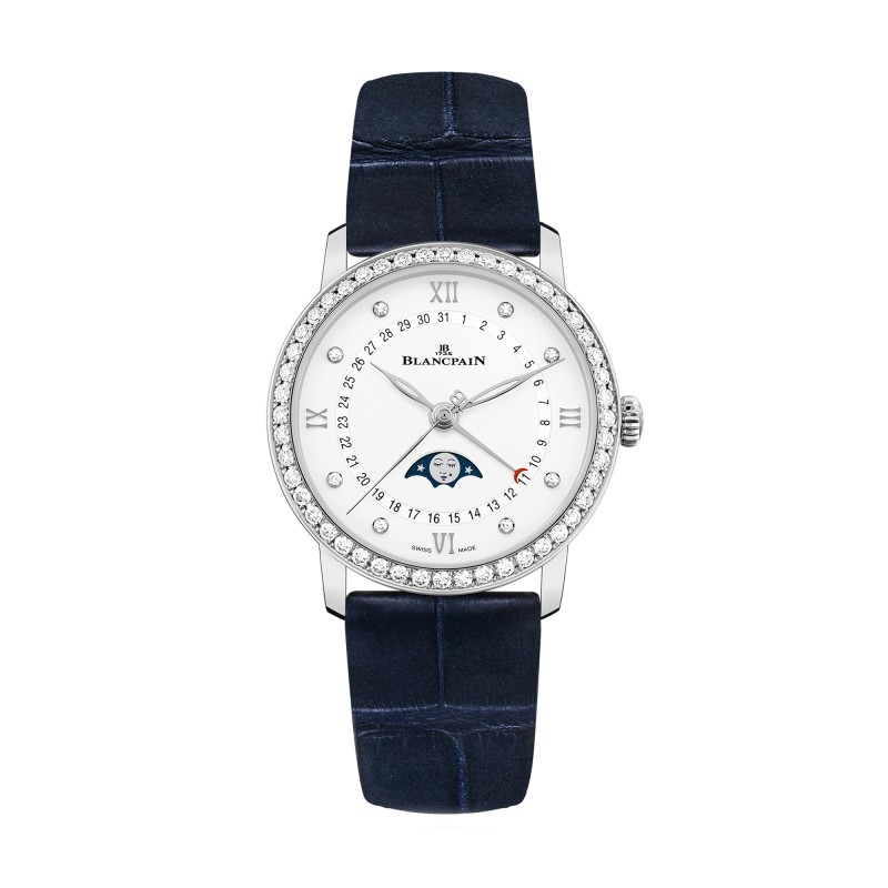 Blancpain Villeret Phases De Lune Ladies Watch 6126-4628-55B