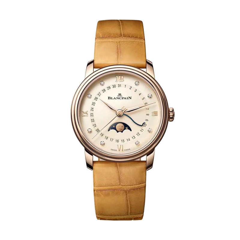 Blancpain Villeret Quantième Phases de Lune Watch 6126N 3687 55B
