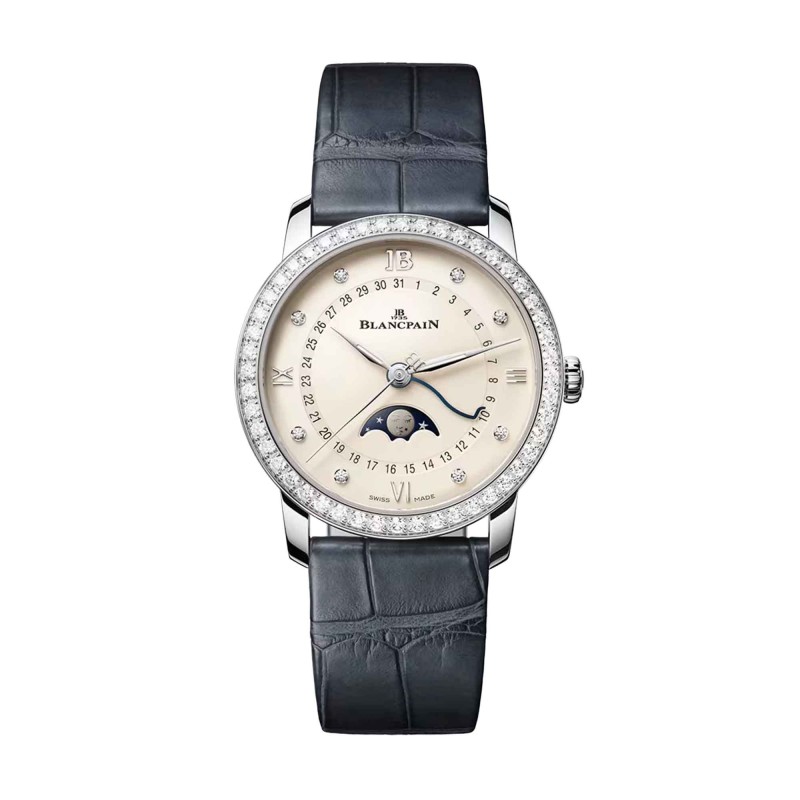 Blancpain Villeret Quantième Phases de Lune Watch 6126N 4687 55B