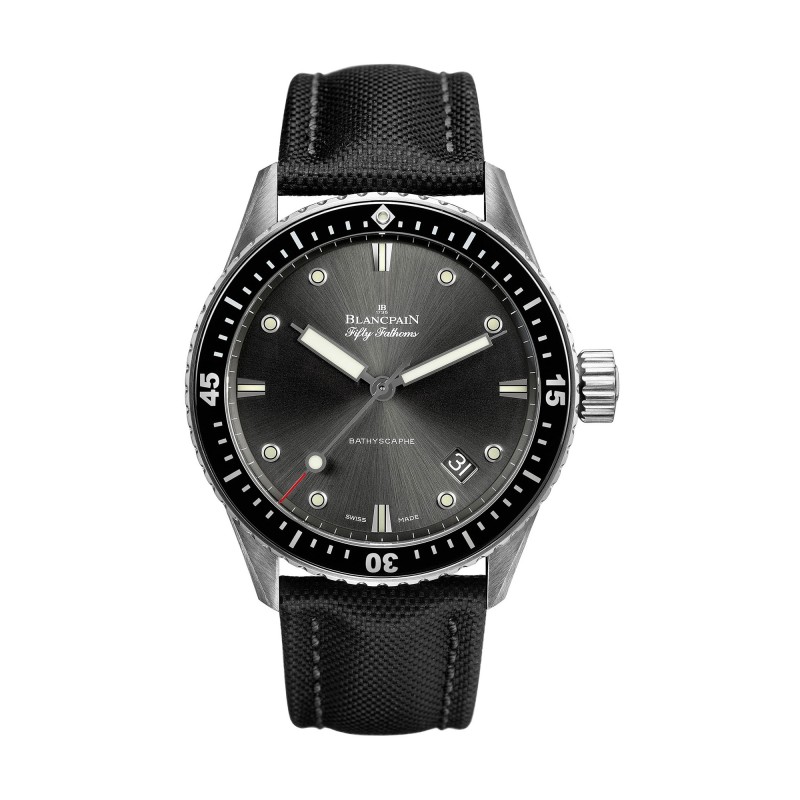 Blancpain Fifty Fathoms Bathyscaphe Mens Watch 5000-1110-B52A