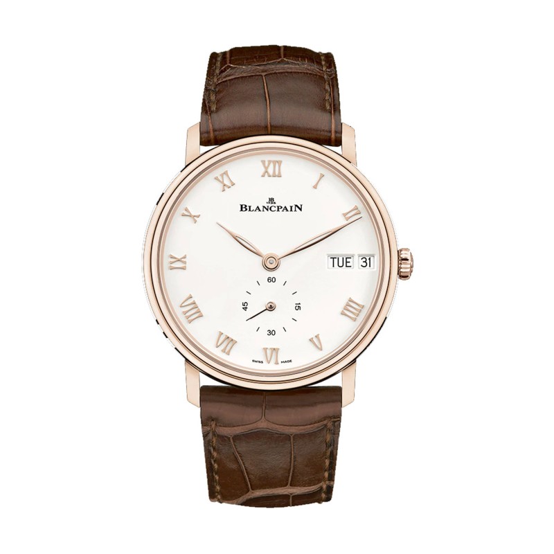 Blancpain Villeret Jour Date Mens Watch 6652-3642-55B