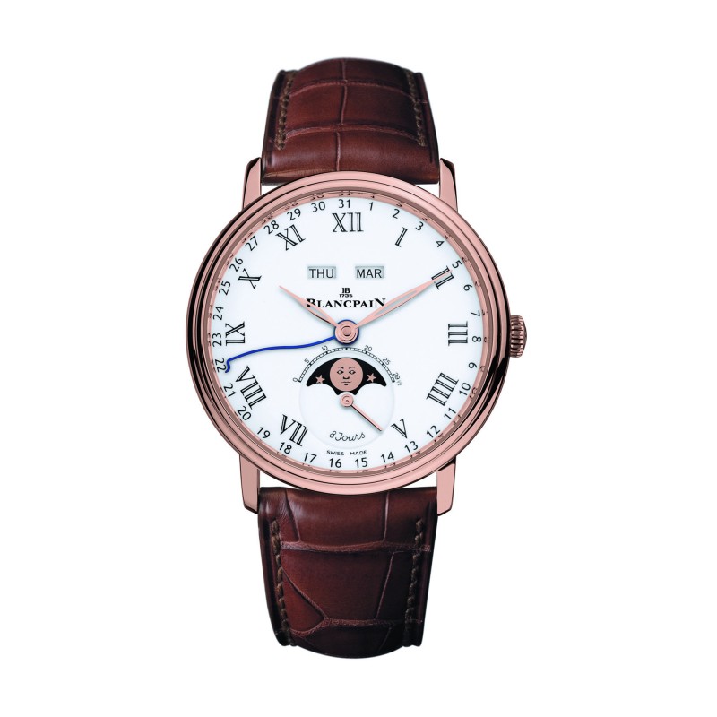 Blancpain Villeret Complete Calendar Mens Watch 6639-3631-55B