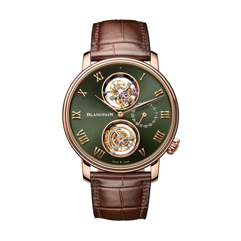 Blancpain Villaret Tourbillon Carrousel Mens Watch 2322 3653 55B