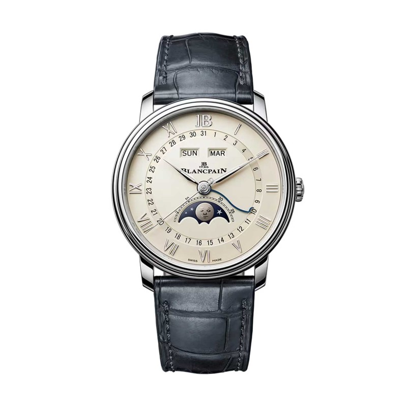Blancpain Villeret Quantième Complet Watch 6654N 1142 55B