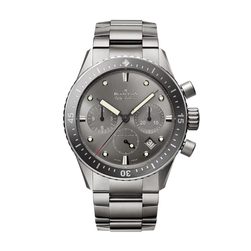 Blancpain Fifty Fathoms Bathyscaphe 43mm Men's Watch 5200 1210 98S