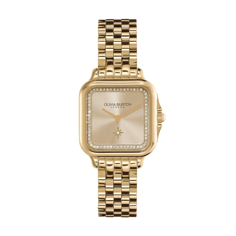 Olivia Burton Grosvenor Soft Square 28mm Ladies Watch 24000084