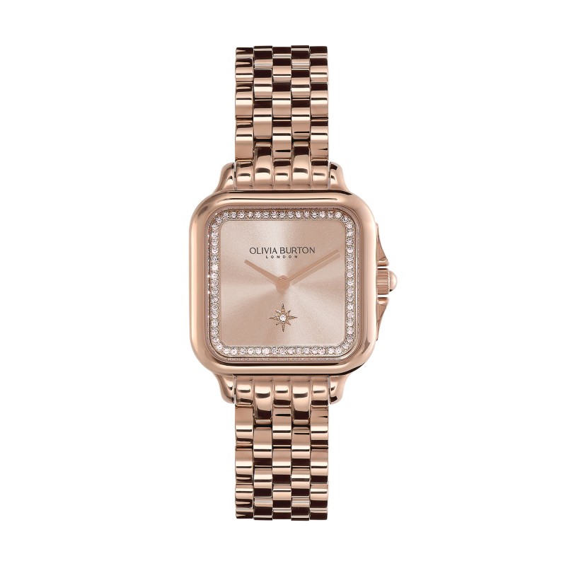 Olivia Burton Grosvenor Soft Square 28mm Ladies Watch 24000085