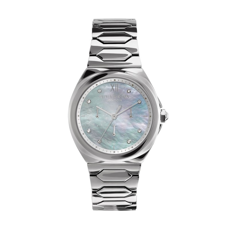 Olivia Burton Lustre 36mm Silver Watch 24000149