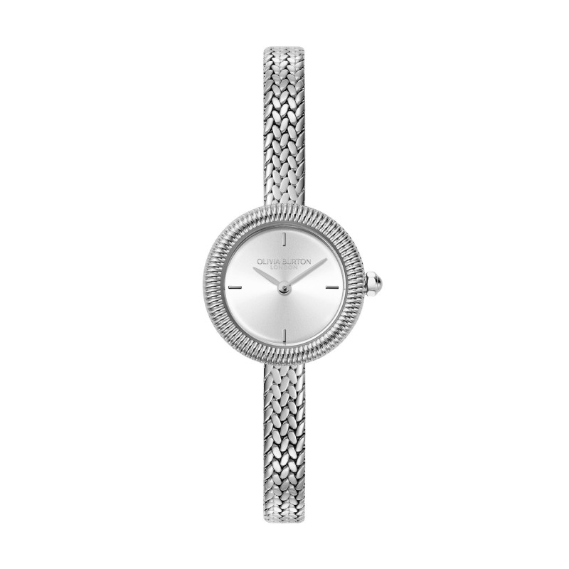 Olivia Burton Classic 20mm Finery Mesh Ladies Quartz Watch 24000278