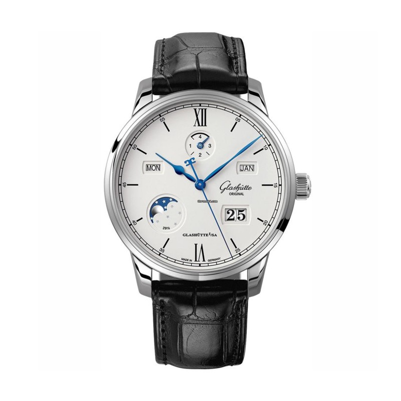 Glash&uuml;tte Original Senator Excellence 42mm Mens Watch 1-36-02-01-02-30