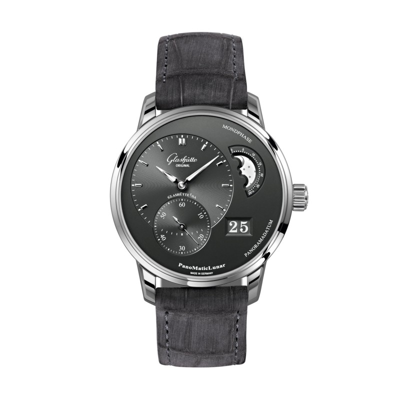 Glash&uuml;tte Original PanoMatic Lunar 40mm Mens Watch 1-90-02-43-32-05