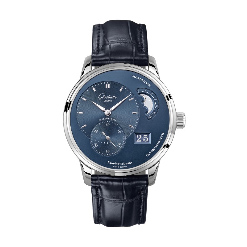 Glash&uuml;tte Original PanoMatic Lunar 40mm Mens Watch 1-90-02-46-32-35