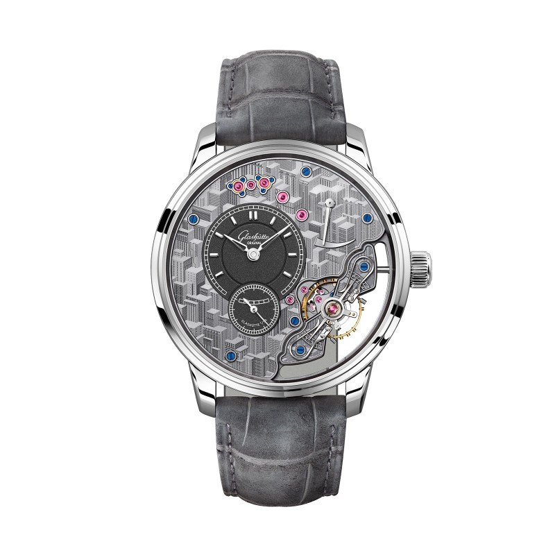 Glashutte Original PanoInverse Limited Edition Mens Watch 1-66-12-01-03-62