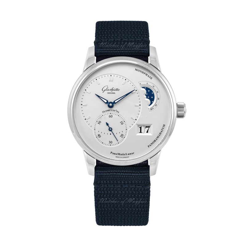 Glashütte Original PanoMatic Lunar 40mm Watch 1-90-02-42-32-64