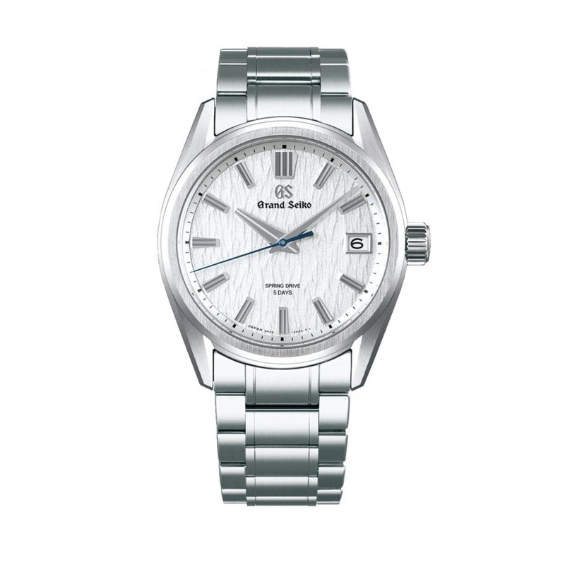 Grand Seiko Evolution 9 Collection White Birch Spring Drive Mens Watch SLGA009