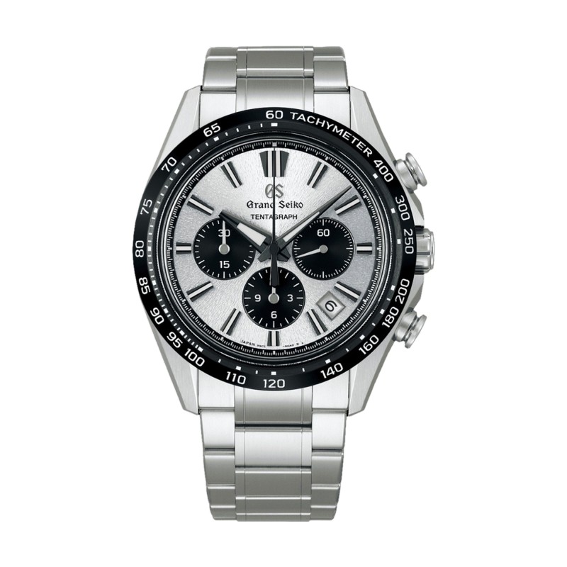 Grand Seiko Snow Blue Tentagraph Hi-Beat Automatic Chronograph Mens Watch SLGC007