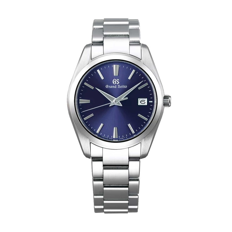 Grand Seiko Heritage Collection 37mm Quartz Edition Watch In Japanese Blue SBGX265G