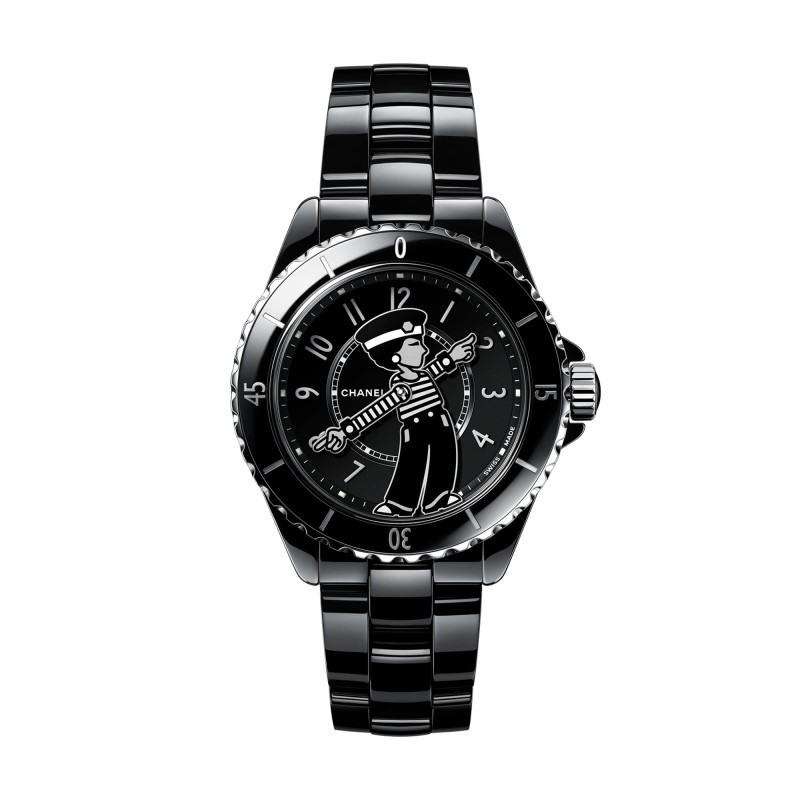 CHANEL MADEMOISELLE J12 LA PAUSA WATCH, 38 MM H7609