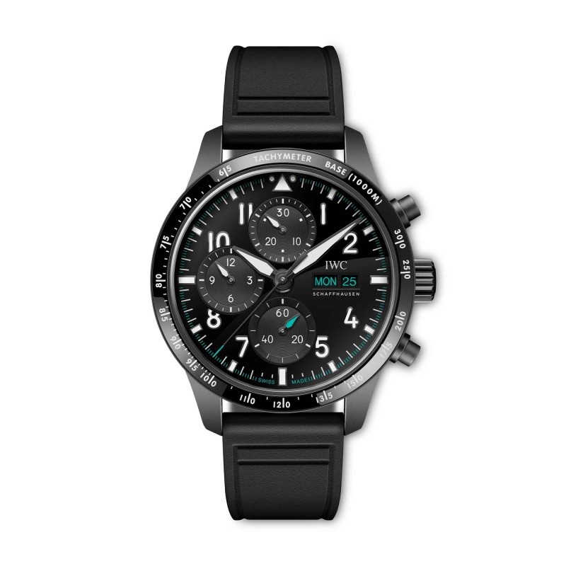 IWC Schaffhausen Pilot's Performance Chronograph Mercedes AMG Petronas Formula One Team 41mm Men's Watch IW388306