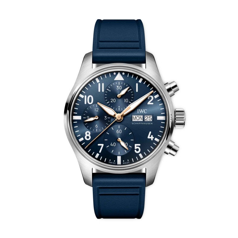 IWC Schaffhausen Pilots Chronograph 41mm Le Petit Prince Watch IW388120