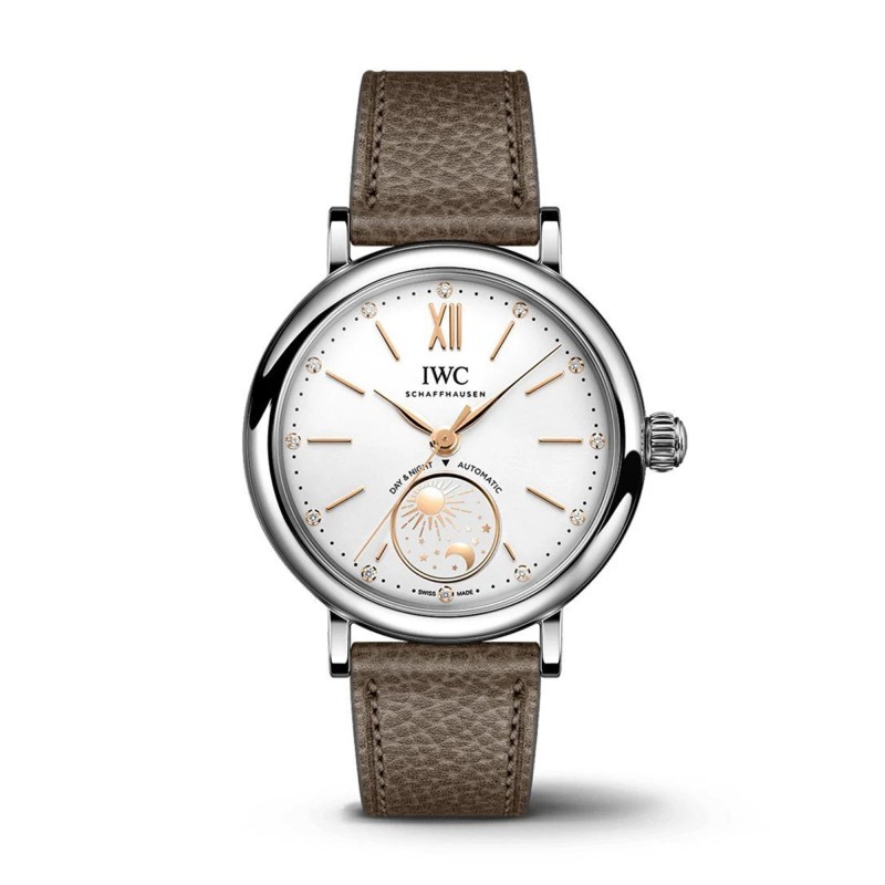 IWC Schaffhausen Portofino Automatic Day and Night 34mm Ladies Watch IW459801