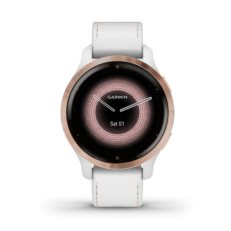 Garmin Venu 2S Smartwatch 010-02429-23 Rose Gold/ White