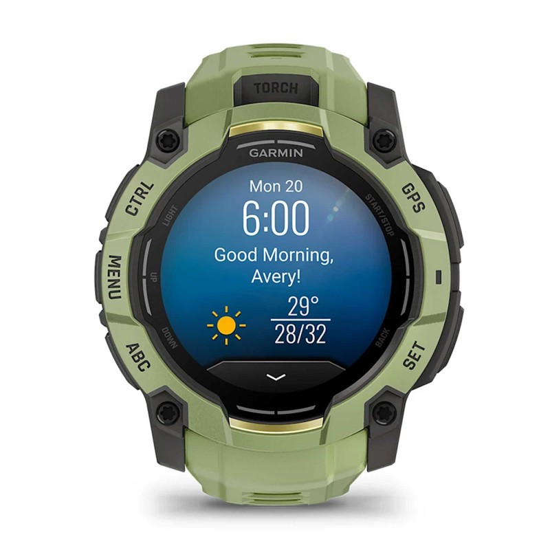 Garmin Limited Edition Instinct® 3 AMOLED 50mm Smart Watch 010-03020-02