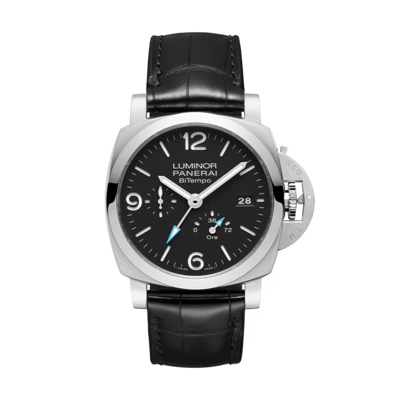 Panerai Luminor BiTempo Power Reserve 44mm Mens Watch PAM01360
