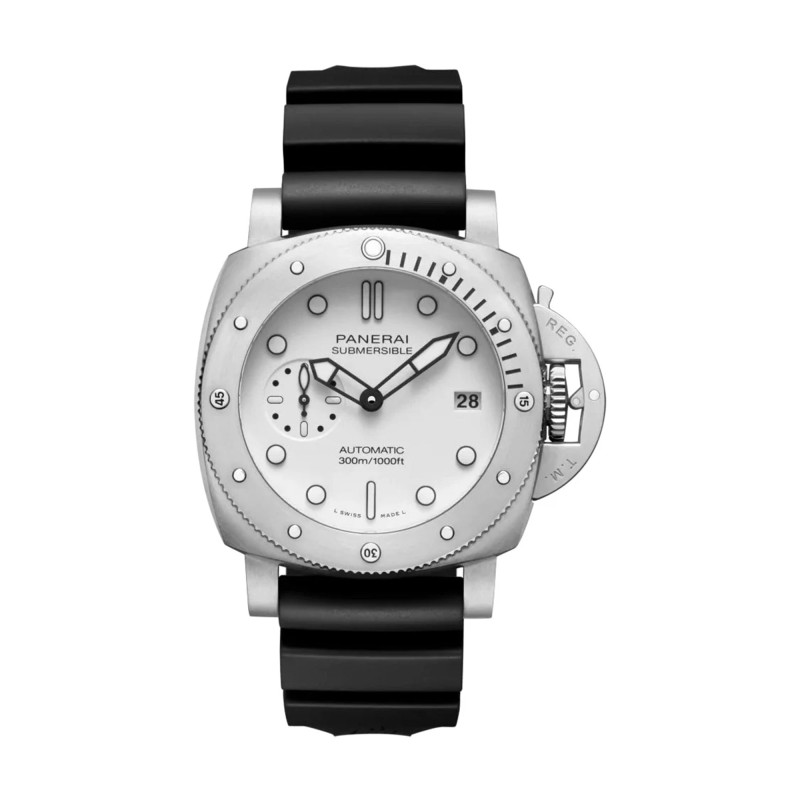 Panerai Submersible Bianco 42mm Watch PAM01590