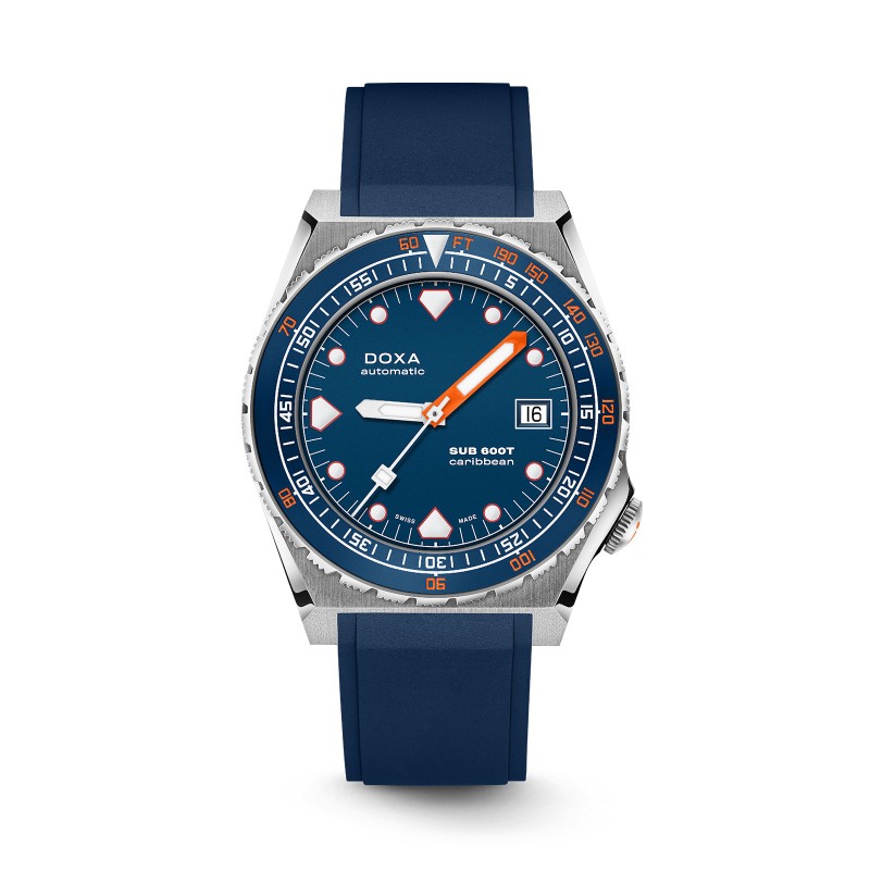 DOXA SUB 600T Caribbean Automatic 40mm Mens Watch 861.10.201.32