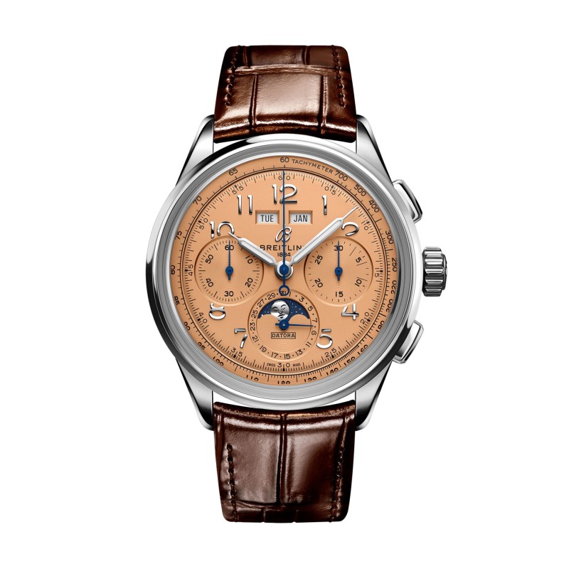 Pre-Owned Breitling Premier B25 Datora 42mm Mens Watch AB2510201K1P1