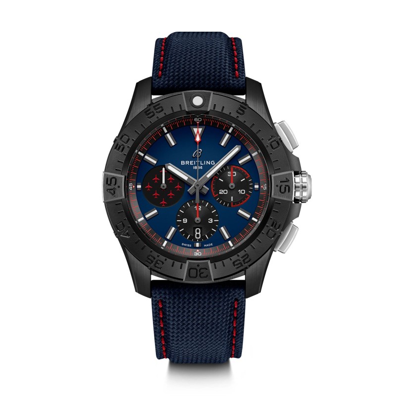 Breitling Limited Edition Avenger B01 Chronograph Night Mission Red Arrows 44mm Men's Watch SB01475A1C1X1