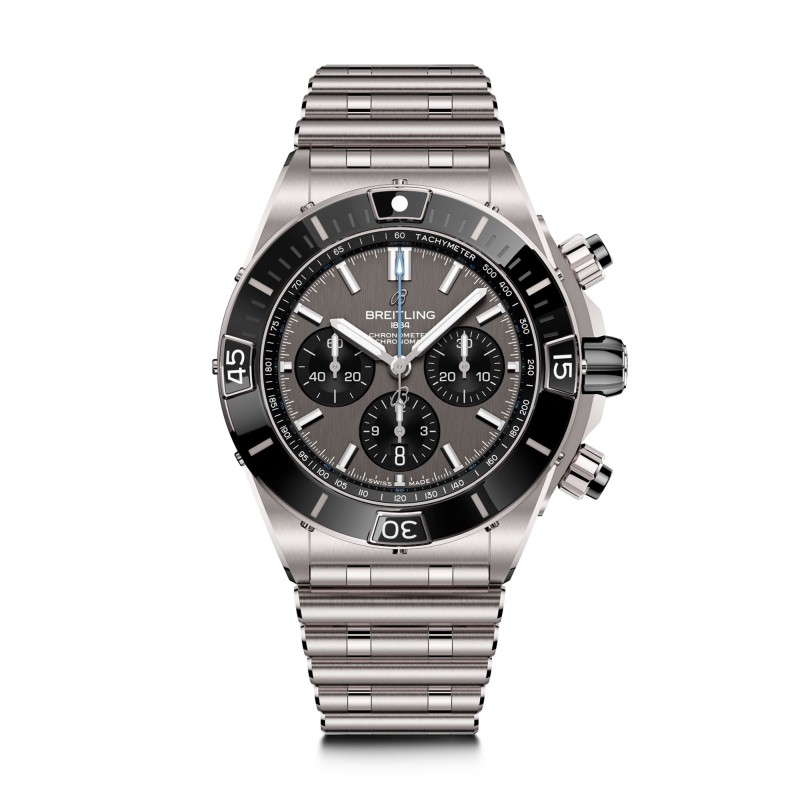 Breitling Super Chronomat B01 Titanium 44mm Men's Watch EB0136251M1E1