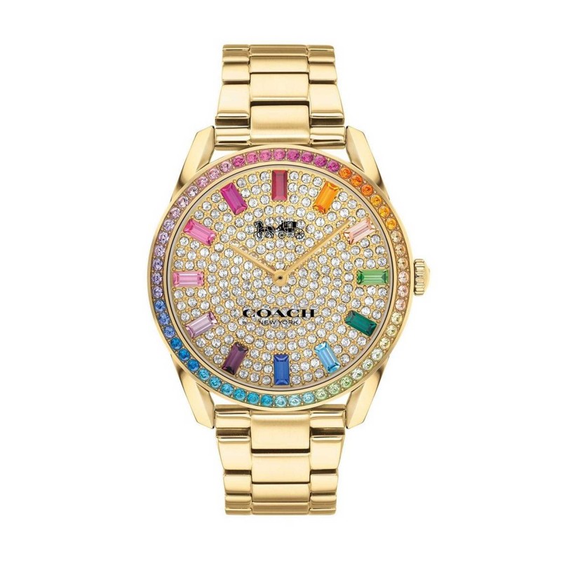 Coach Preston 36mm Rainbow Crystal Ladies Watch 14503657