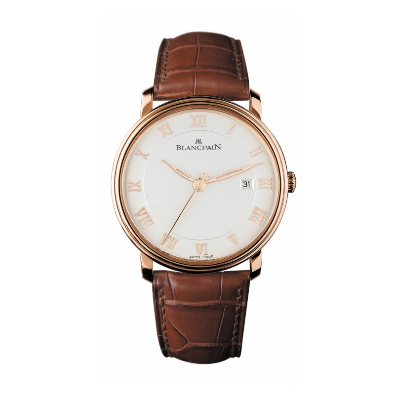 Blancpain Ex-Display Villeret Ultraplate Mens Watch 6651-3642-55B