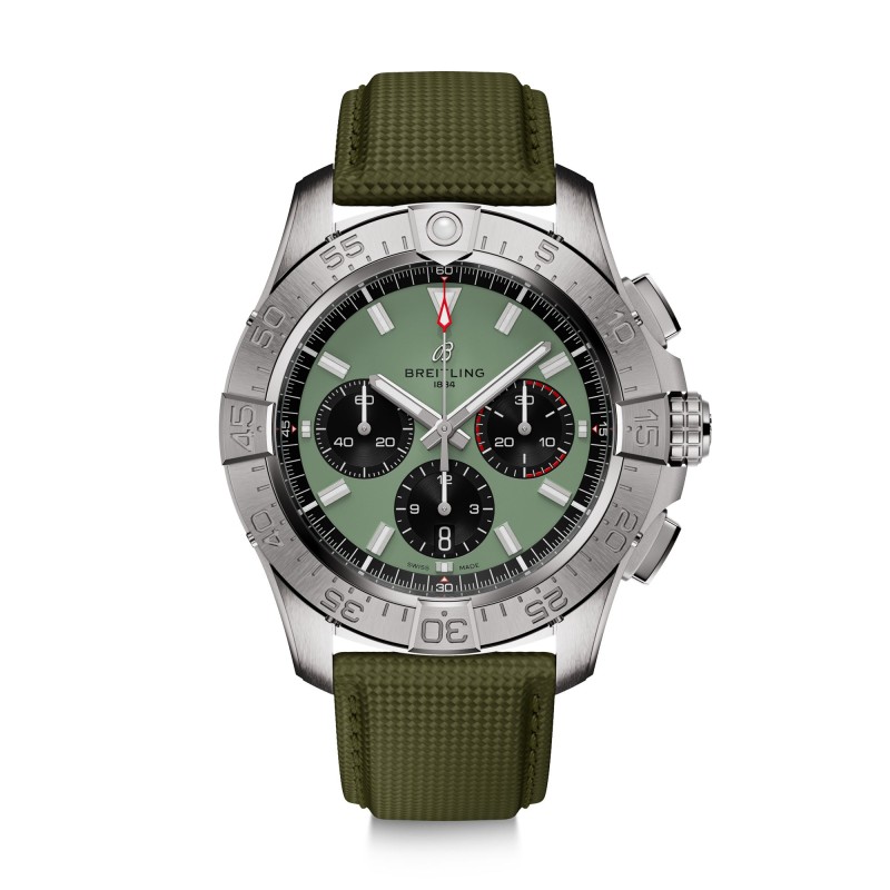 Pre-Owned Breitling Avenger B01 Chronograph 44mm Mens Watch AB0147101L1X1