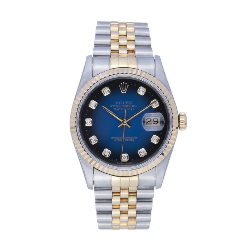 Pre-Owned Gents Rolex Datejust Watch 16233